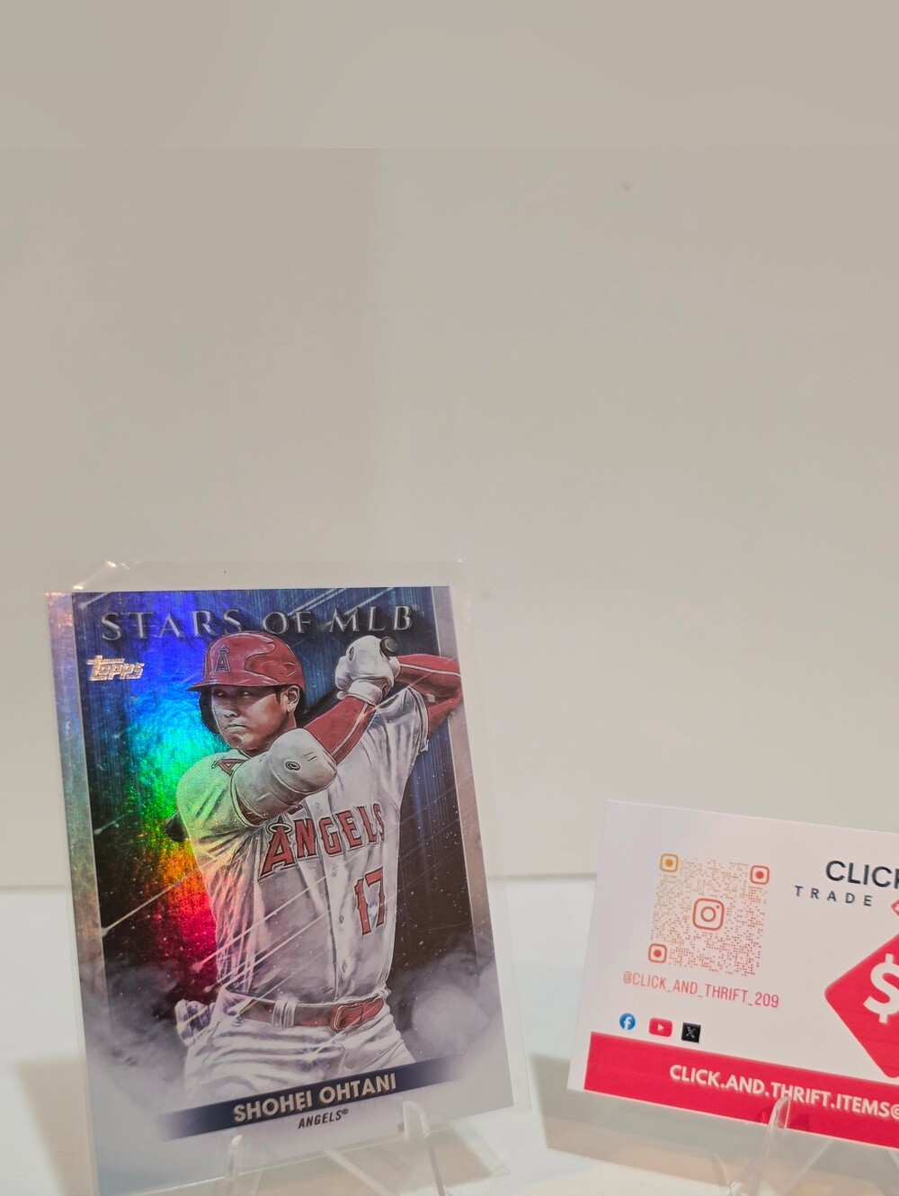 2022 Topps Stars of MLB Shohei Ohtani LA Angels MLB Card # SMLB-24